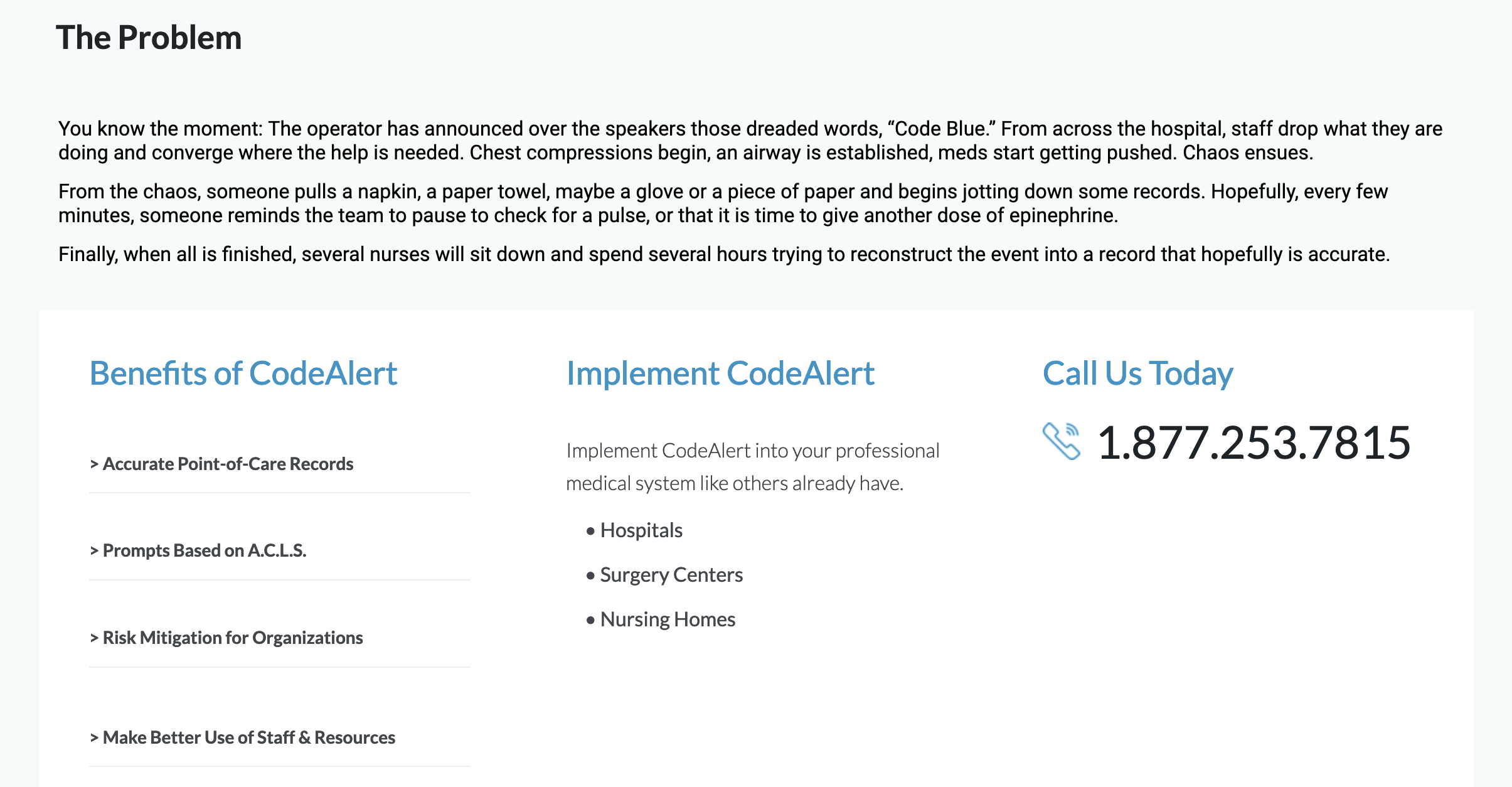 Code Alert™ Resuscitation Solutions – Ted Sauls – Marketing, Branding ...